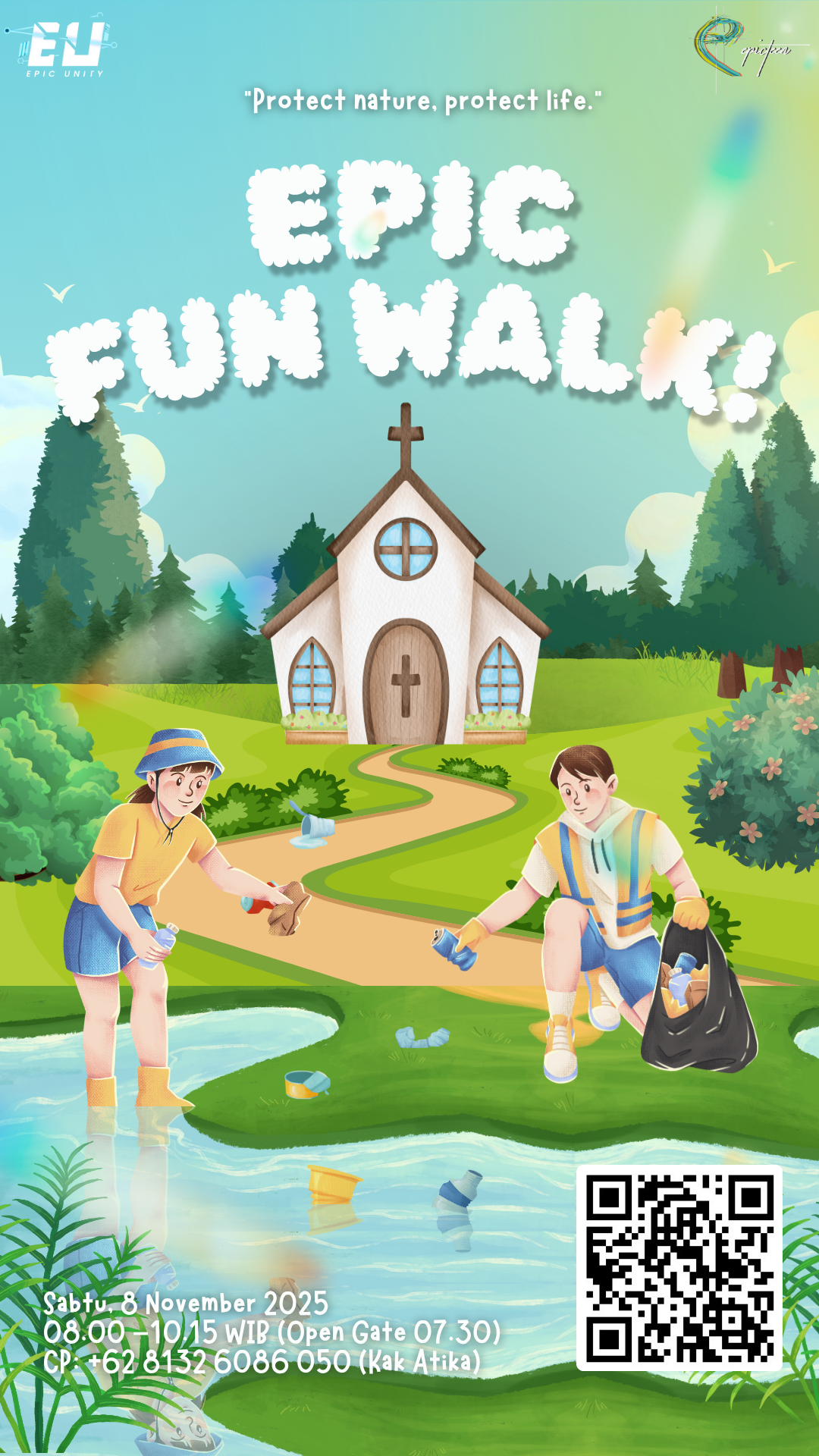 (DIBATALKAN KARENA CUACA) EU November 2025 - Epic Fun Walk